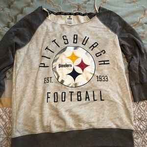 Pink Pittsburgh Steelers sweatshirt